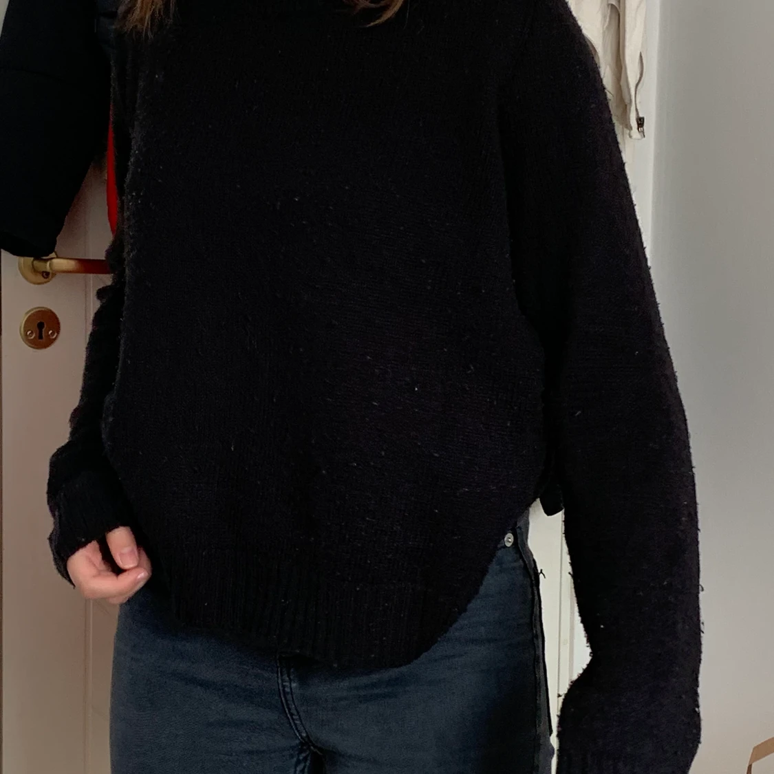 Vanligt stickad tröja  - 90