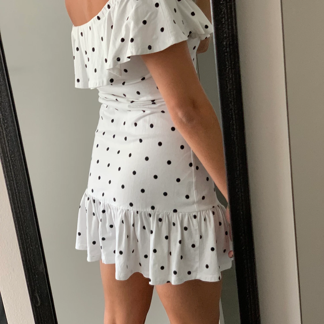 Off-shoulder klänning - 91