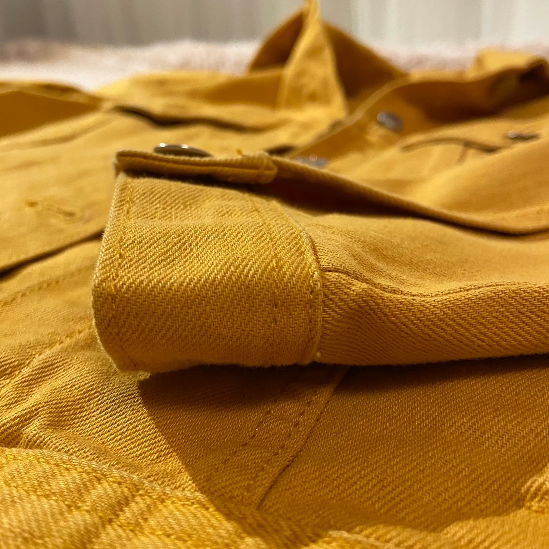 Gul denim jacka strl XS - 90