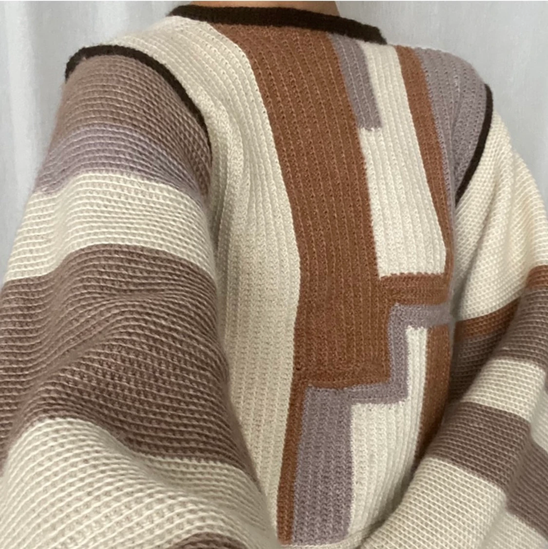 Handmade knit sweater