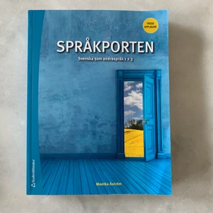 Skol böcker  - Hej vill gärna sälja mina böcker, 1. Blueprint A version 3.0 english 5       2. Språkporten ( svenska som andra språk 1 2 3 ) 