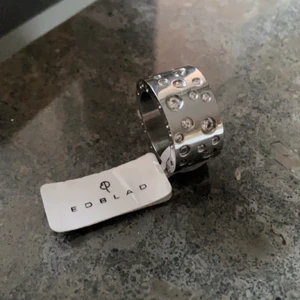 Edblad ring - Säljer denna superfina slutsålda ring från Edblad då jag köpte fel storlek, helt oanvänd (andra bilden är min kompis som har en likadan). Köptes för 399 men säljer nu för 159kr.