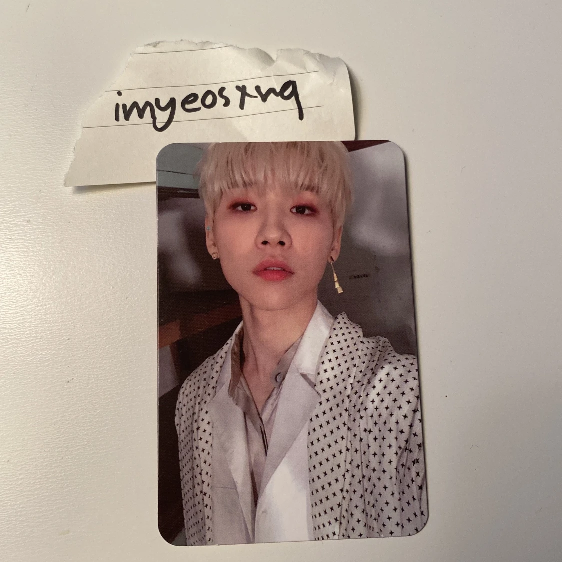 AB6IX Woong photocard