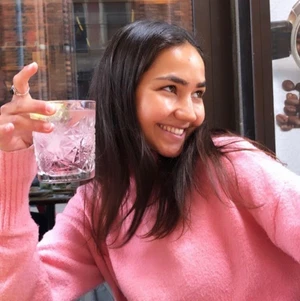 Pink sweater  - Good condition, turtle neck, PINK!