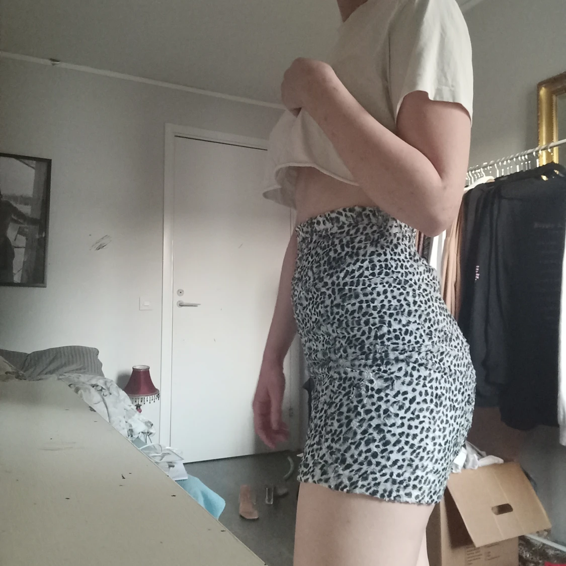 Leopardkiol i storlek S - 90