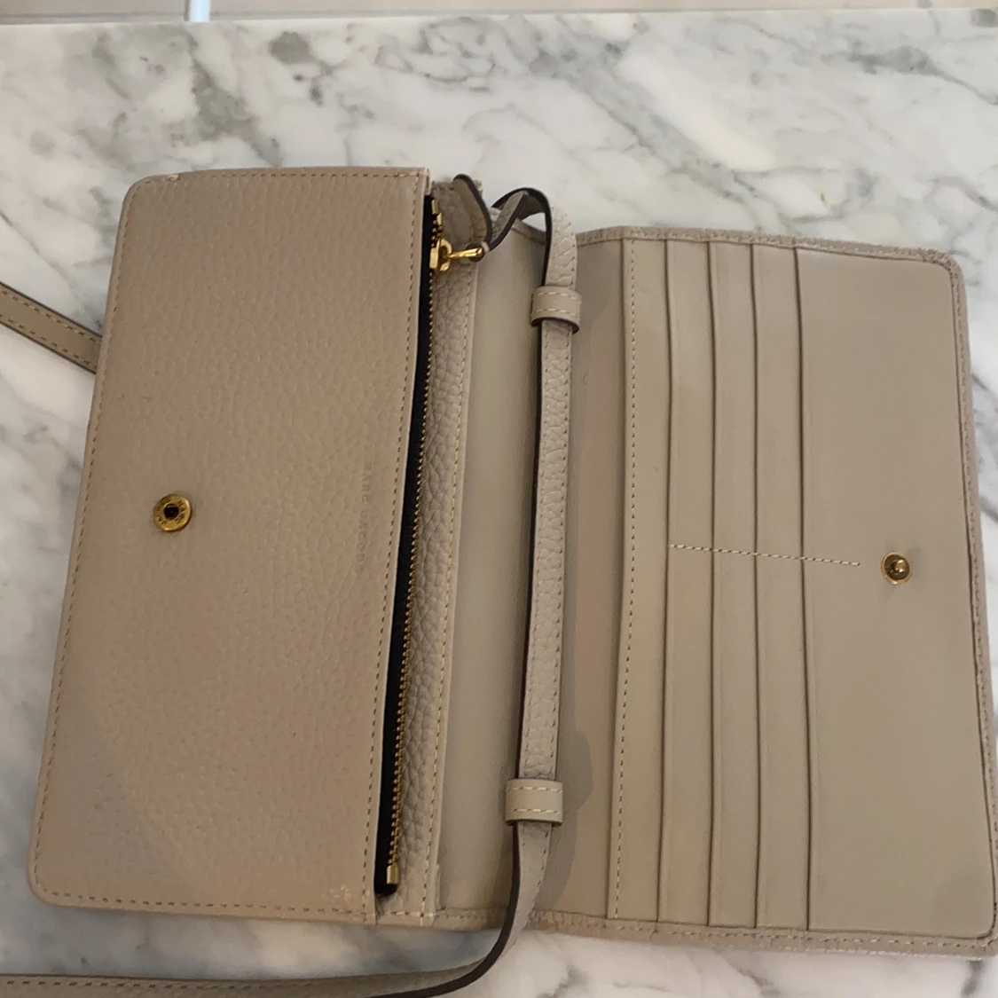 Marc Jacobs väska grå rosa hårklämma  - 91