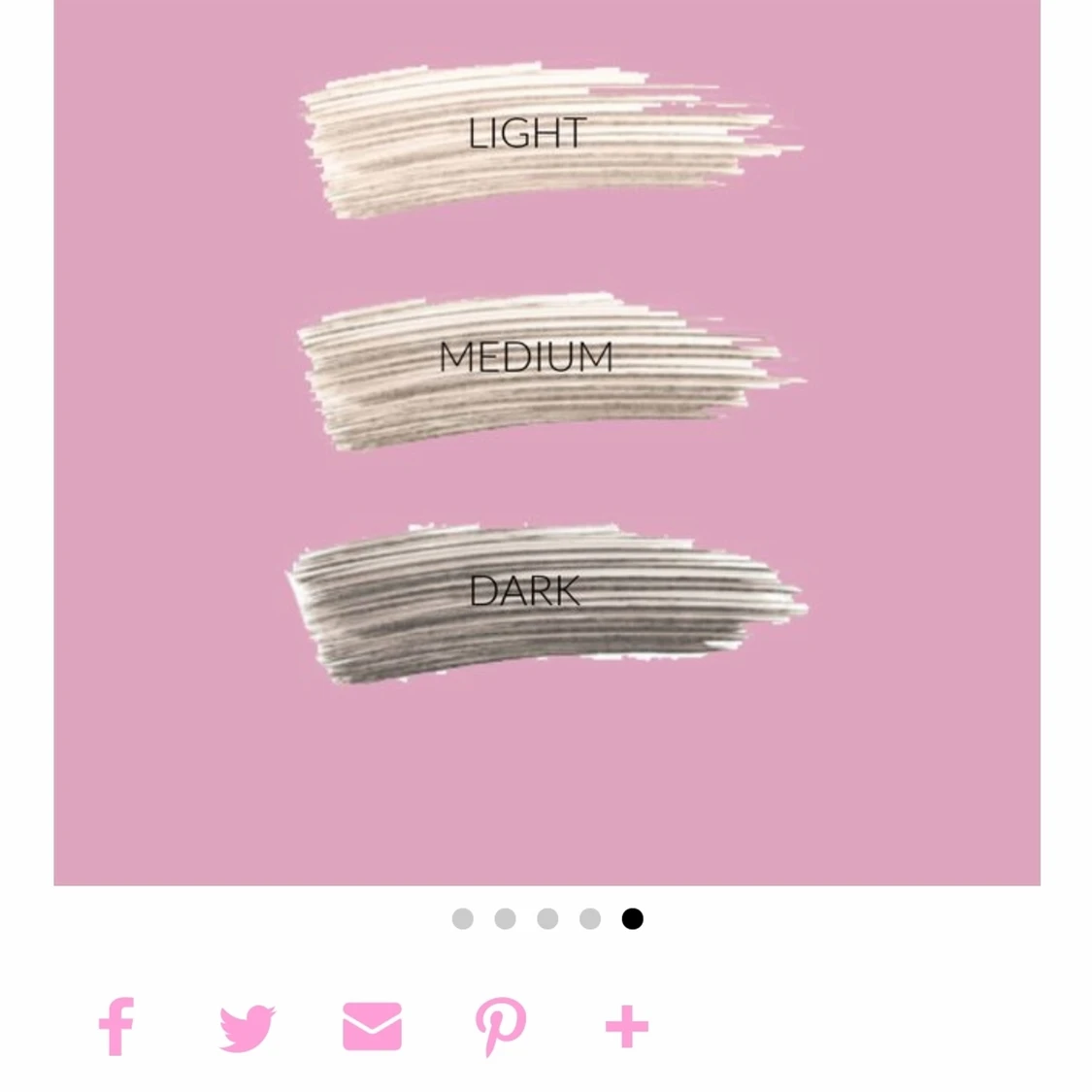 Brow thickening gel - helt ny - 91