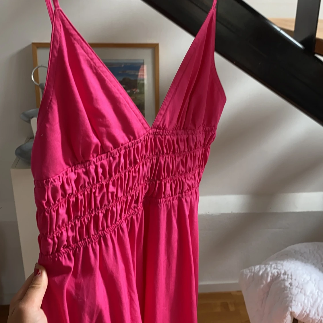 Rosa långklänning  - 91