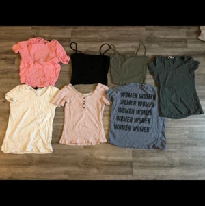 Klädpaket T-shirts/linnen - Tröjor från H&M, Ralph Lauren, Vero Moda, Vila.