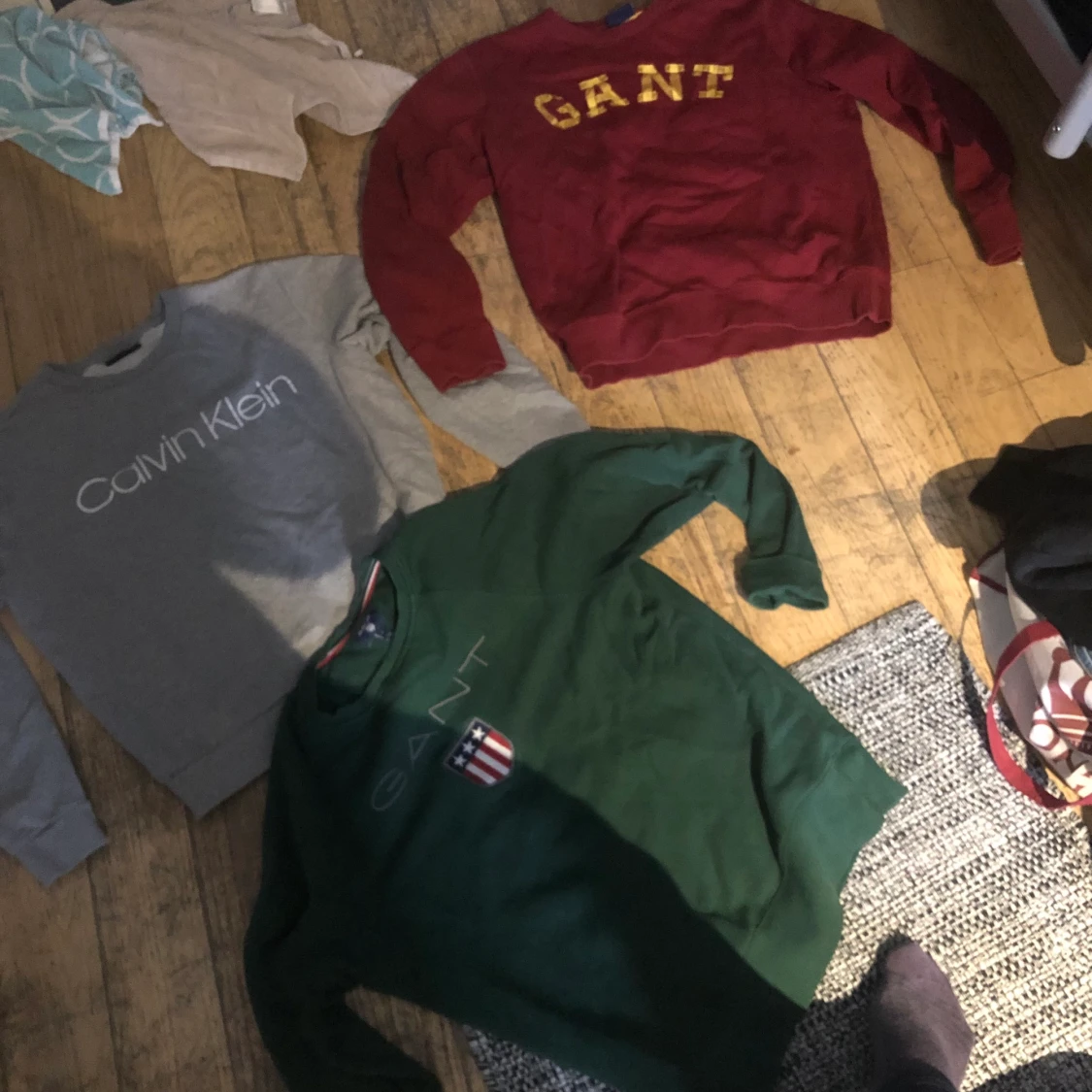 Gant, Calvin Klein, Tommy Hilfiger 