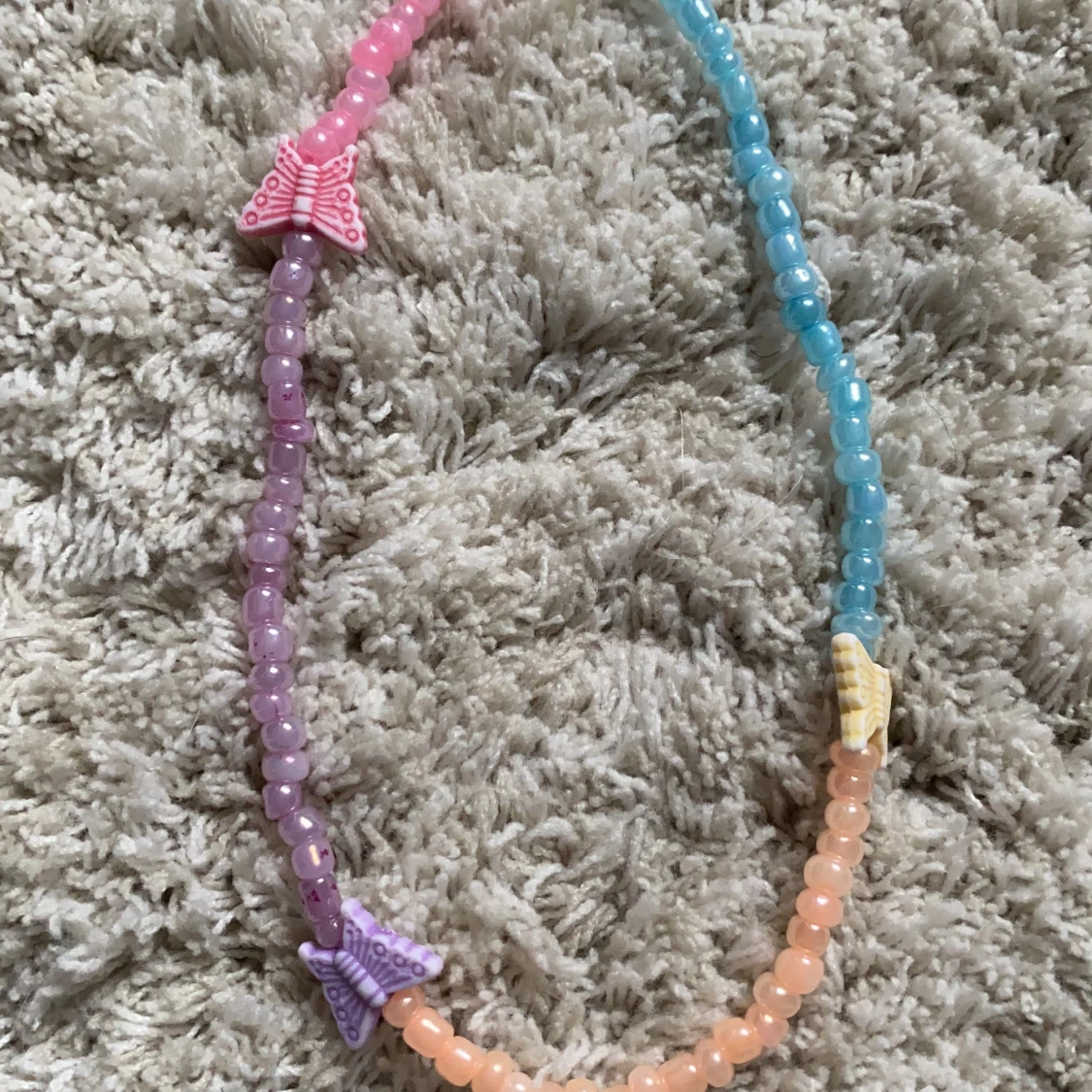 handgjorda halsband💚💙💜💖 - 91