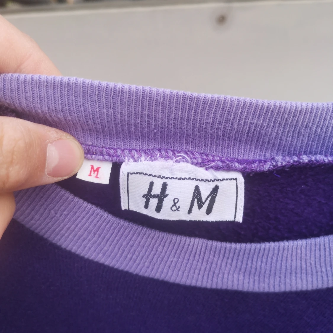 Vintage H&M sweatshirt bomull - 91