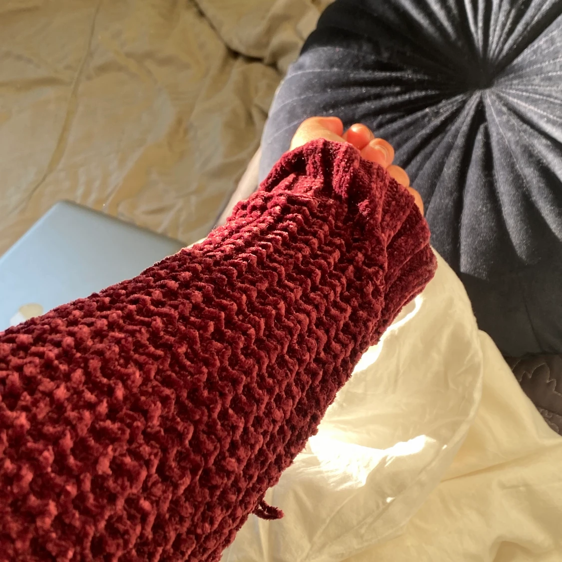 Skön stickad tröja - 90