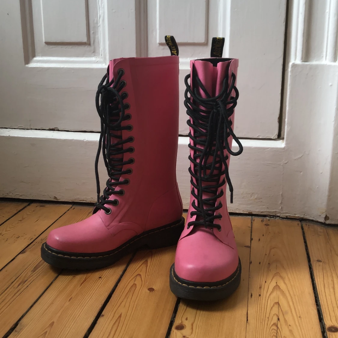 Rosa gummistövlar (Dr.Martens) - 90