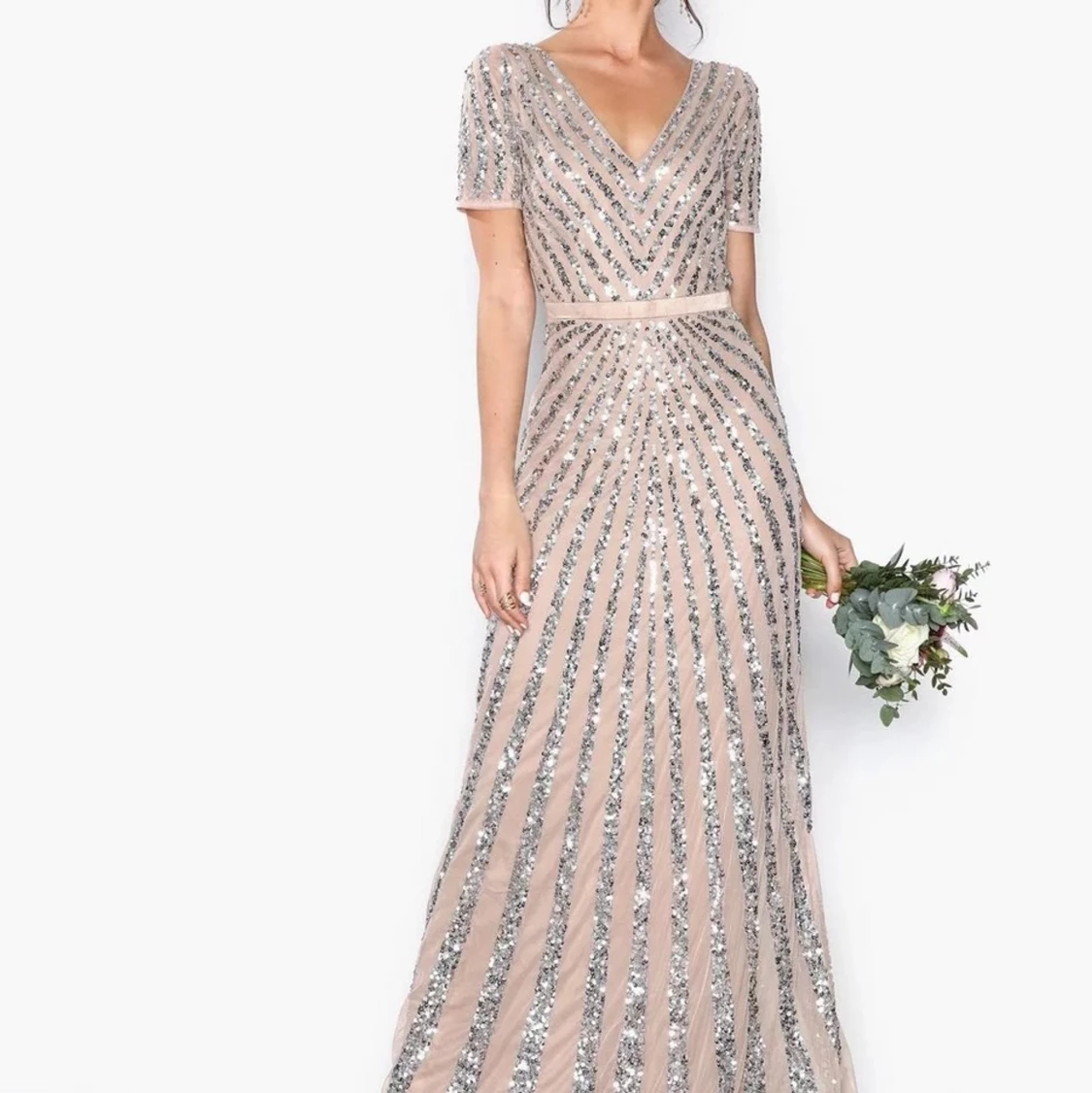 Maxiklänning från Zalando, storlek 38.