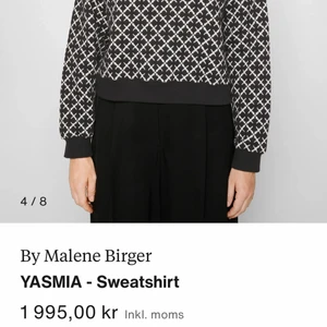 Malene Birger sweatshirt  - Fick denna i födelsedags present, den är såååå fin men kommer tyvär inte till användning:( den är otroligt sparsamt använt och är i nyskick! Hör gärna av er om ni vill ha bilder på!💕   Nypris 1995kr