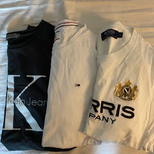 T-shirts - 3st T-shirtar i storlek M från Morris, Calvin Klein och Tommy Hilfiger. Säljer alla för 300kr elr styck 150kr