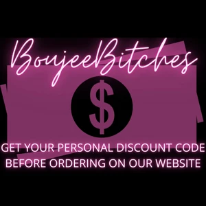 PERSONAL DISCOUNT CODE - DONT FORGET TO GET YOUR PERSONAL DISCOUNT CODE BEFORE ORDERING
