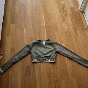 Gymshark crop top - Säljer min gymshark crop top i strl M. Den är grön men den framhävs inte så mycket. Känner inte riktigt att jag fått användning för dem. Passar fint till vita elr svarta tights. Frakt inkluderad i priset!