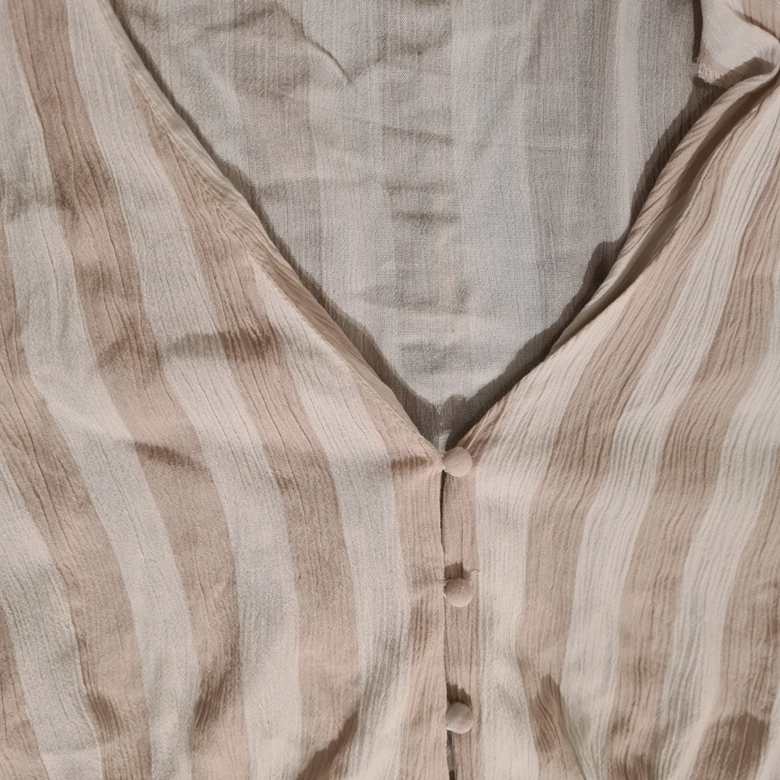 Randig blus, storlek S - 90