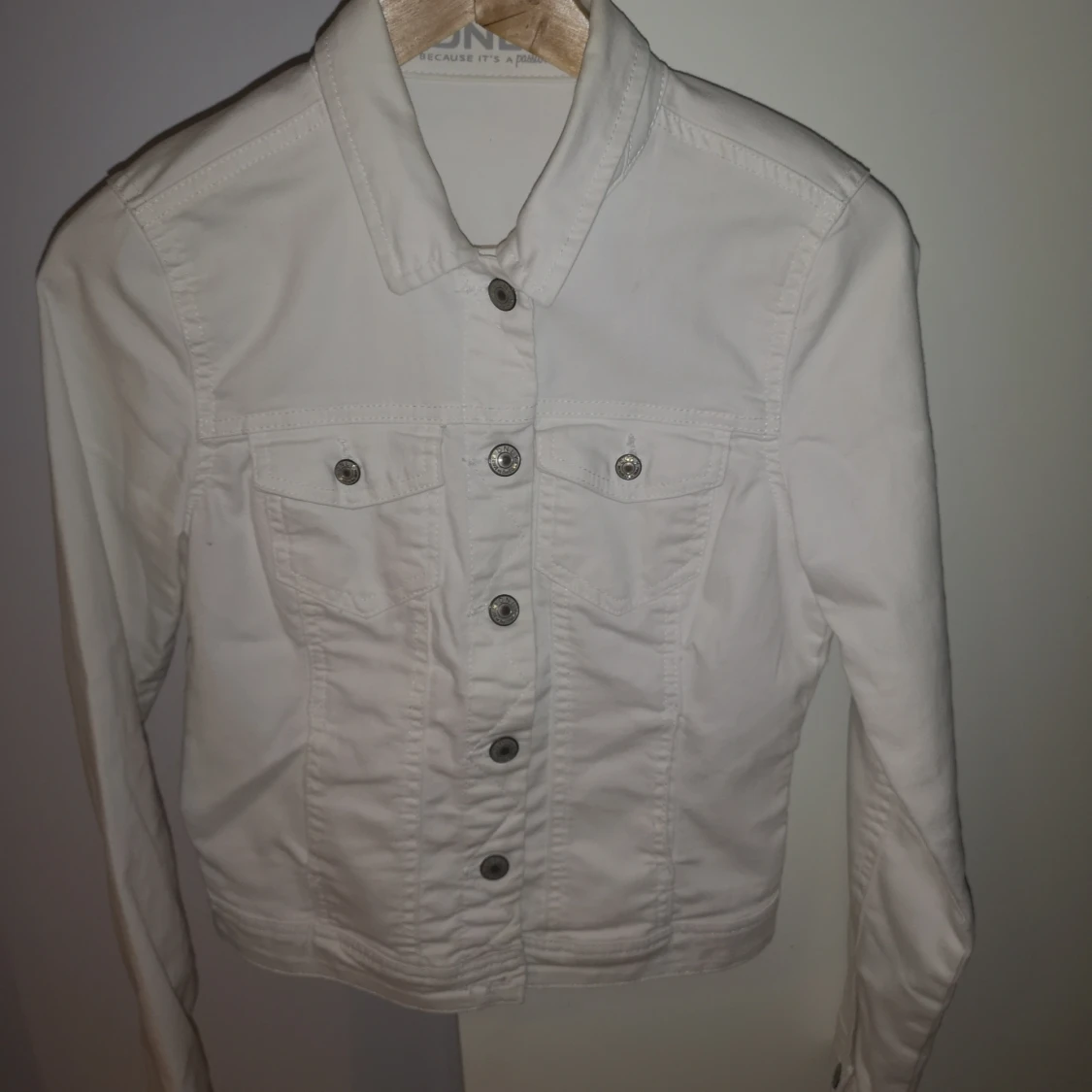 Vit jeansjacka  - 91