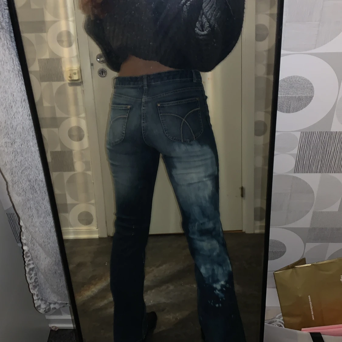 Lågmidjade jeans  - 90