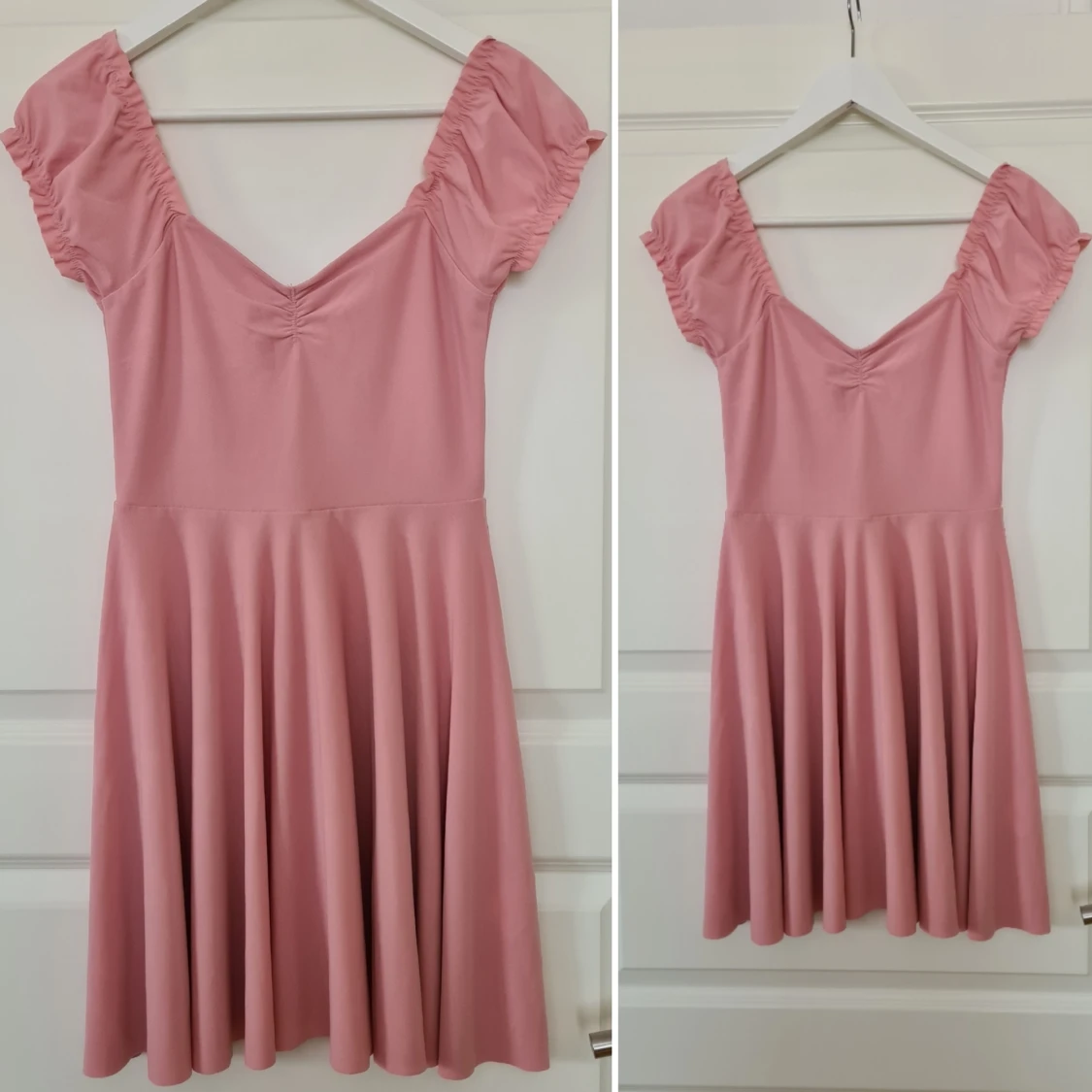 Ljus rosa klänning i stl: 38 - 90