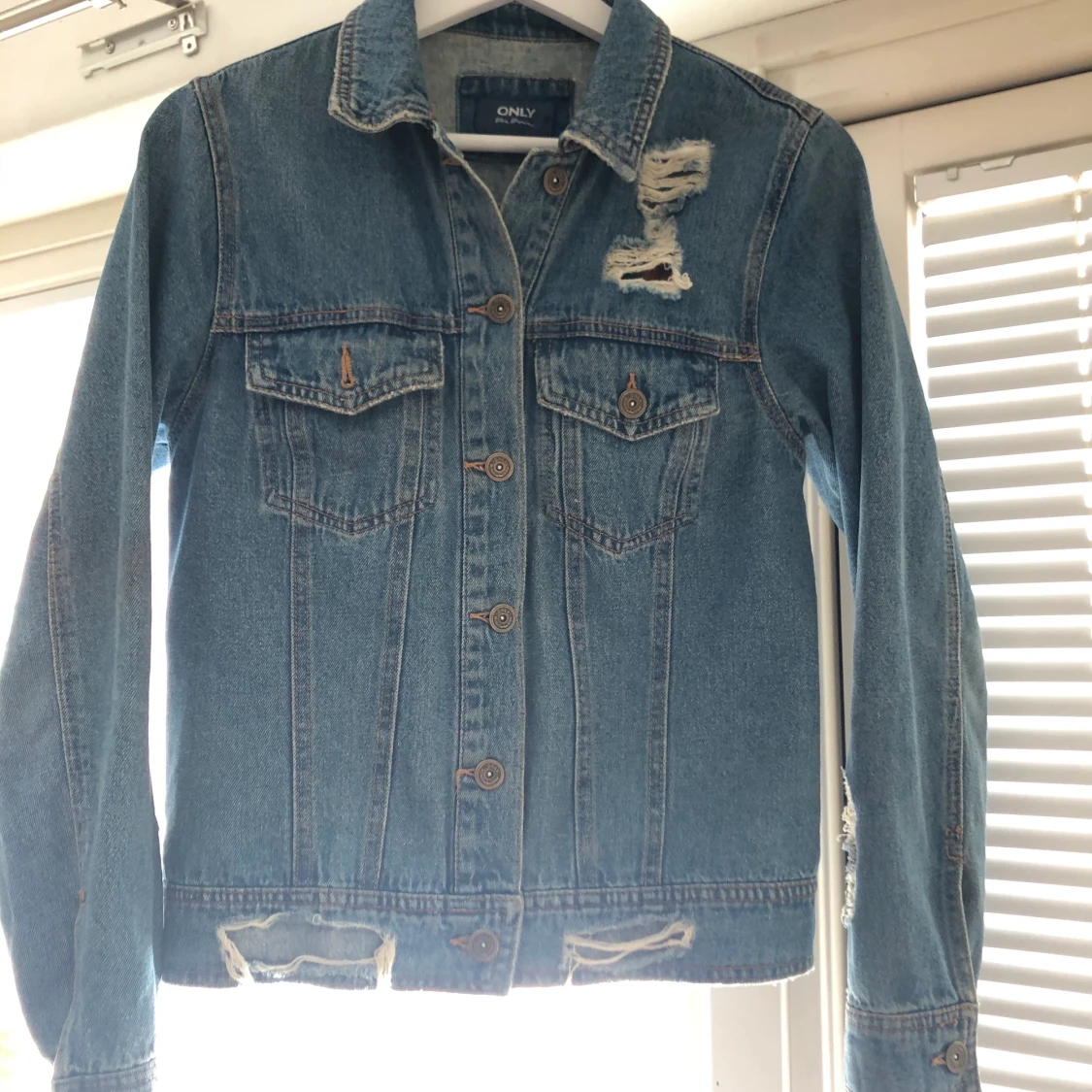 Jättefin jeans jacka  - 90