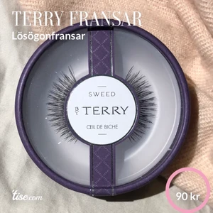 NYA Lösögonfransar Terry - Helt nya och obruten förpackning av Terry lösögonfransar som jag fick i present. Passar inte mina små ögon! Men verkligen SUPERSNYGGA och bra kvalite. NYPRIS 179kr, säljer för 90kr! Köparen står för frakt 📩              