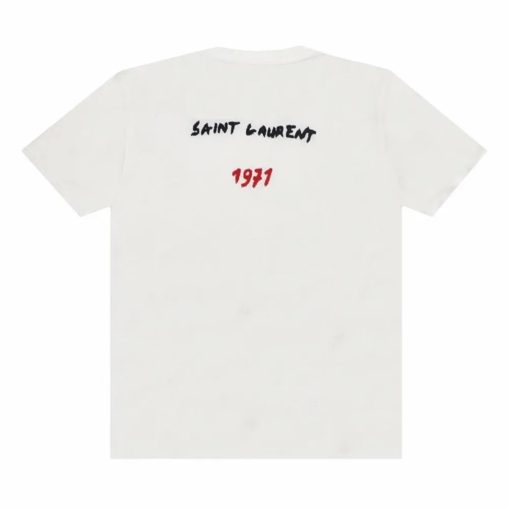 Vit 1971 Saint Laurent tee size M. T-shirts.