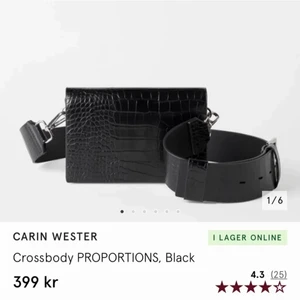 Carin Wester  - En helt oanvänd väska från Carin Wester med båda banden kvar. Fick när jag fyllde år men är inte min stil. Nypris 400❤️