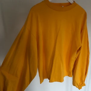 Ballongärmad sweatshirt  - Oversized Sweatshirt med ballongarmar