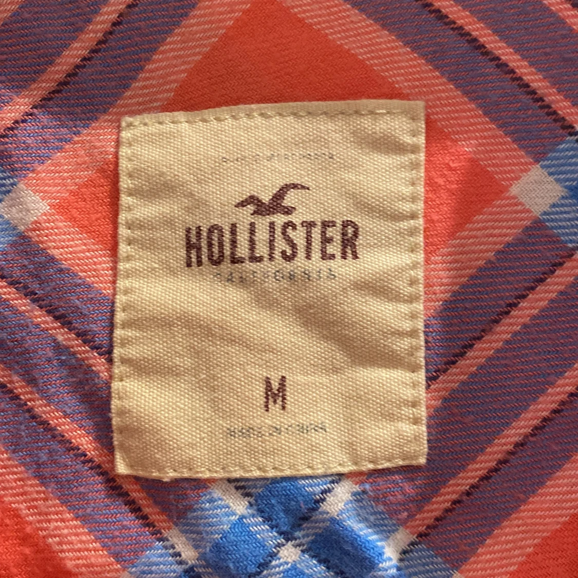 Hollister skjorta med knappar - 90