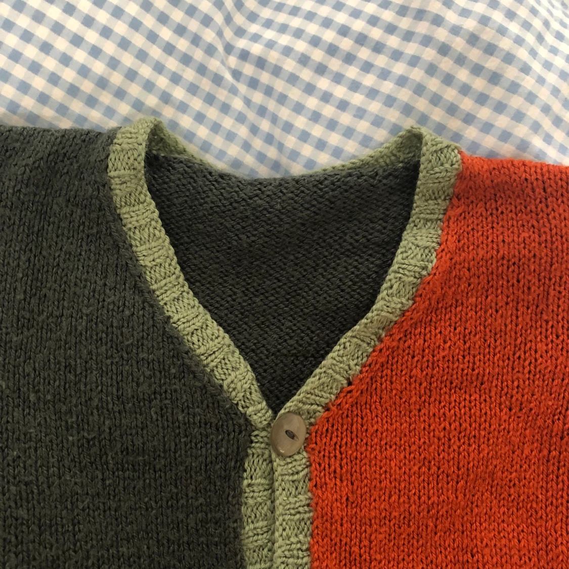 Stickad cardigan  - 91