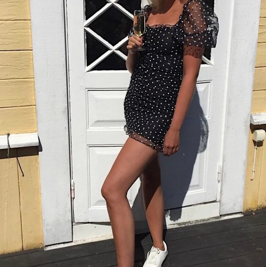 HELT OANVÄND KLÄNNING - 90