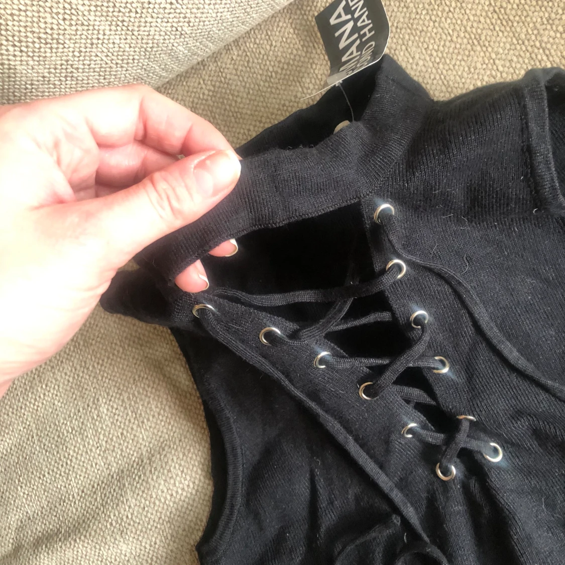 Topp med snörning - 91