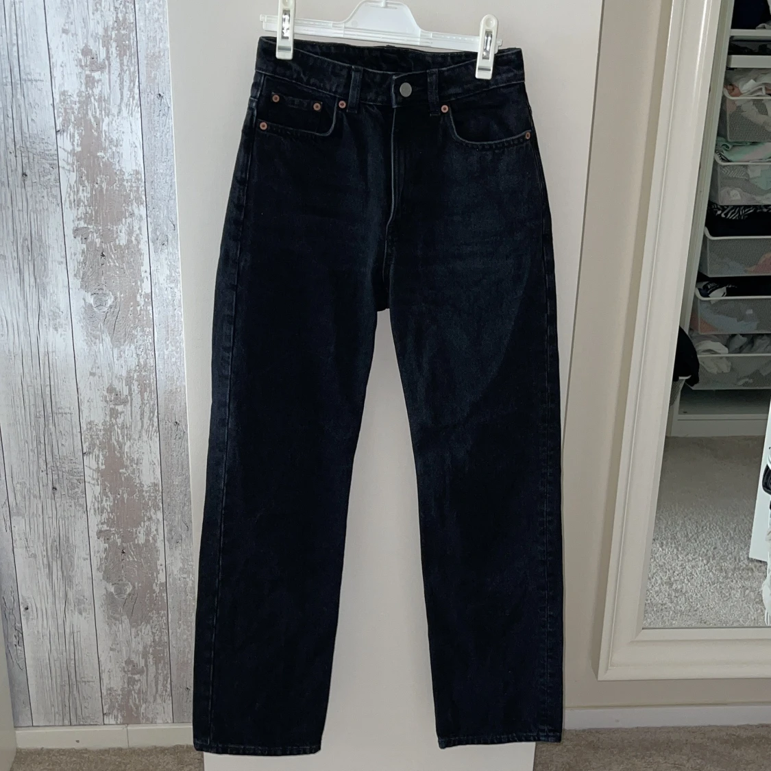 Weekday Vogaye High Straight Jeans - 91