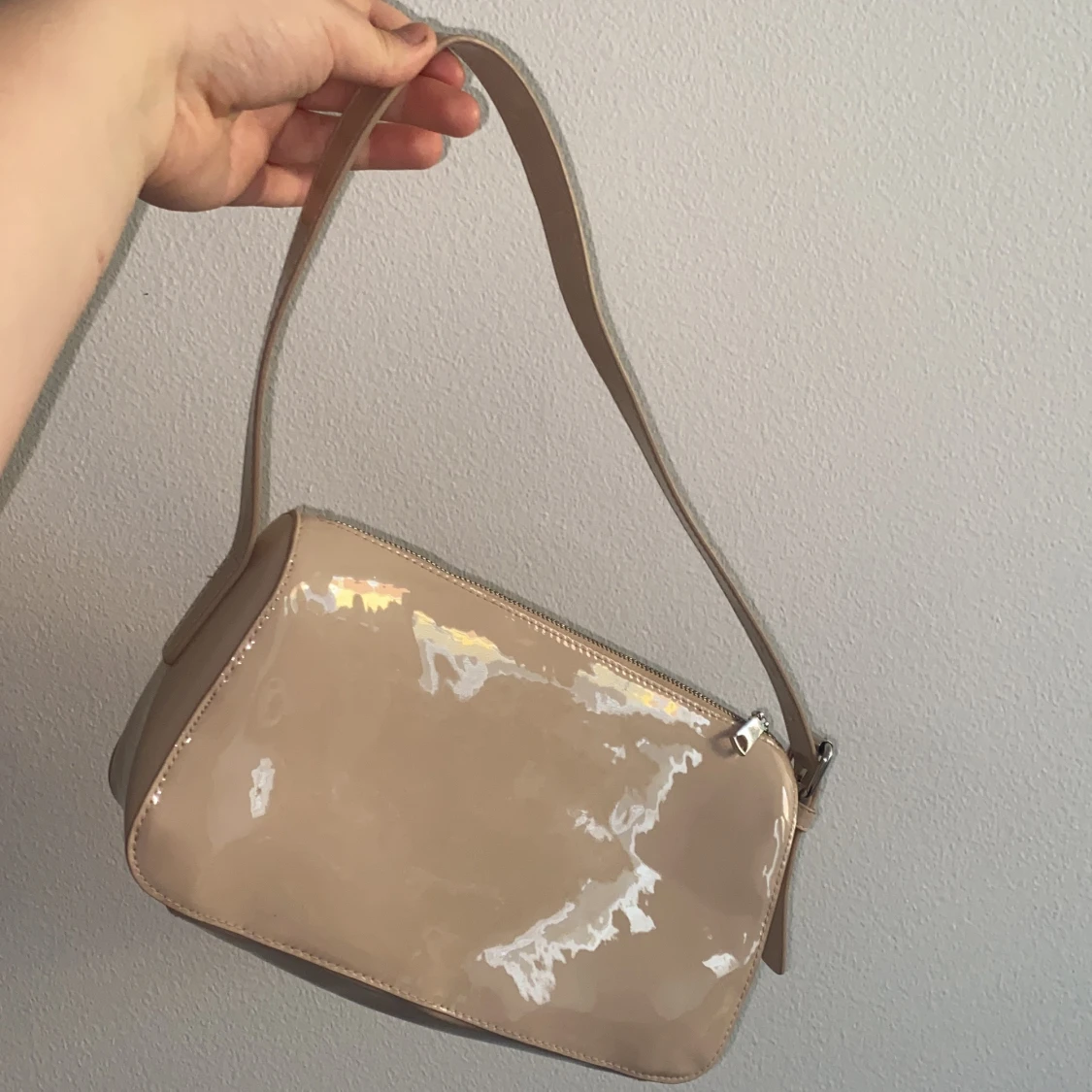 Beige väska  - 91