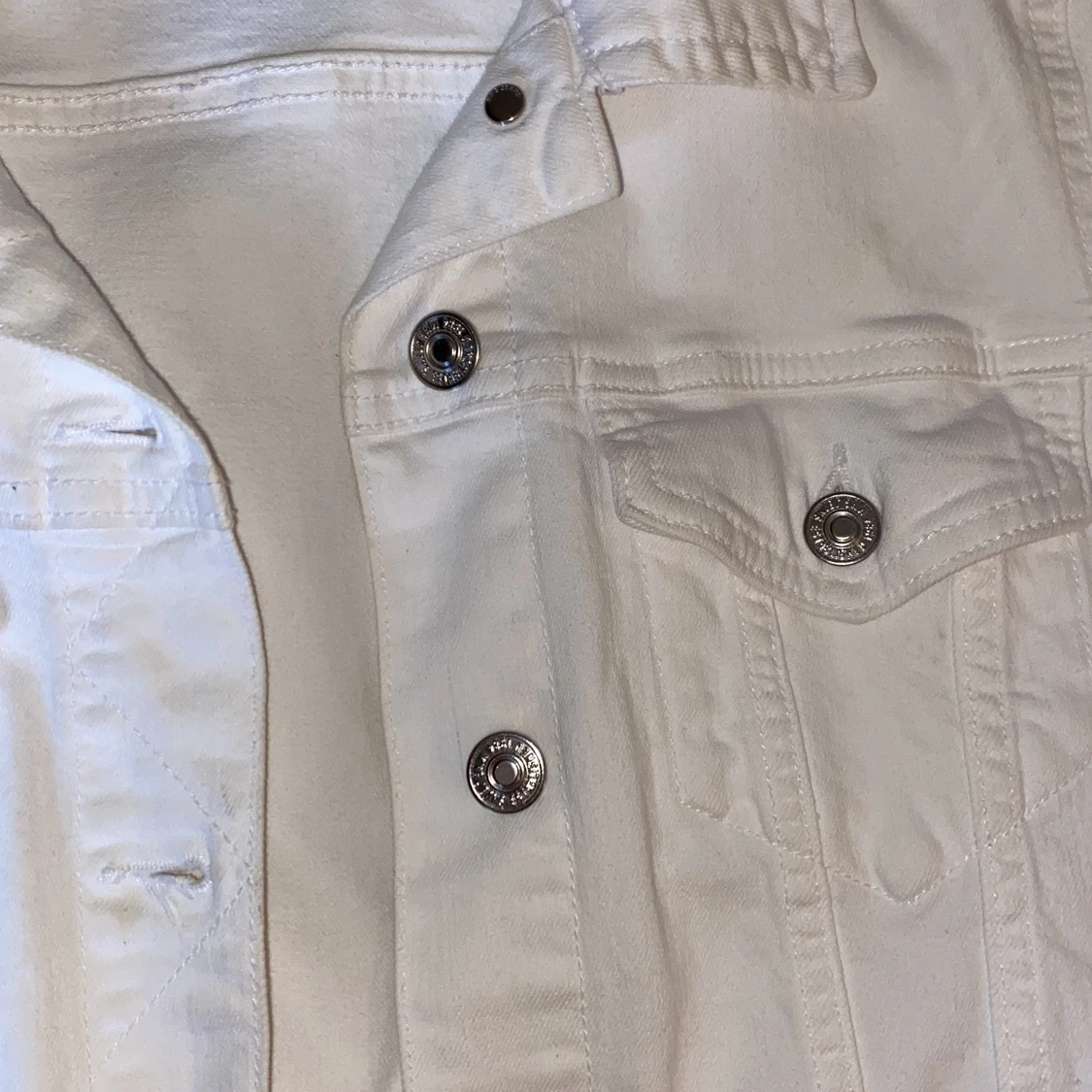 Vit jeansjacka, Mango - 91