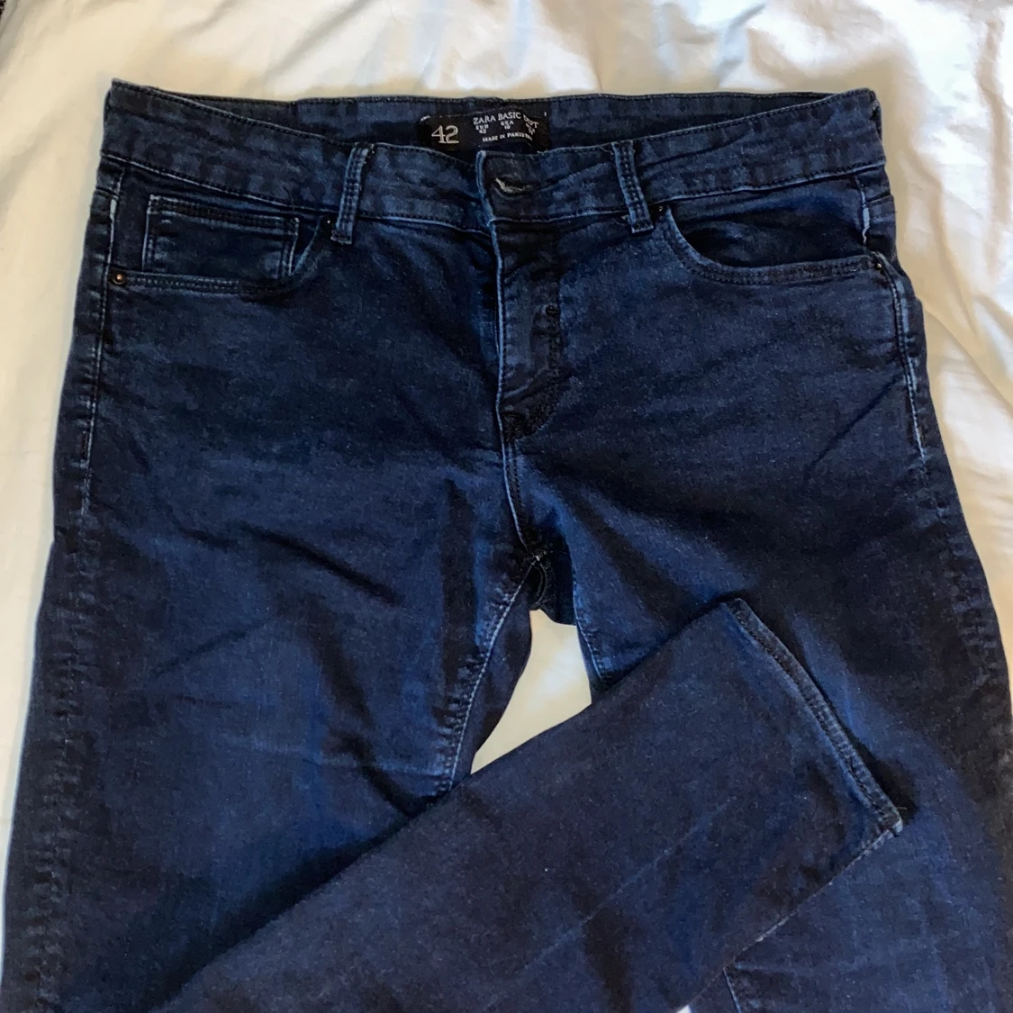 Svarta skinny/raka jeans, Zara - 90