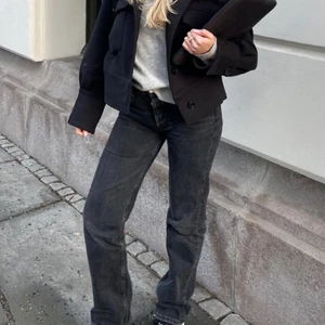 Svarta zara jeans - Midrise jeans zara❤️‍🔥