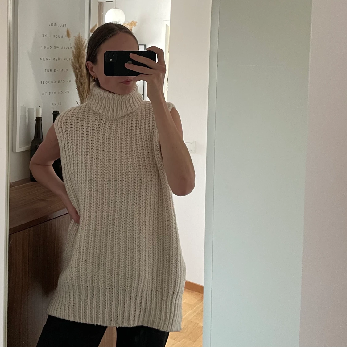 Stickad väst H&M - 90