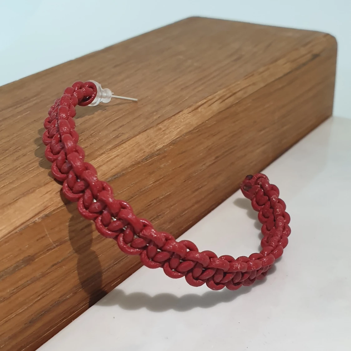 Egentillverkat örhänge (hoop)