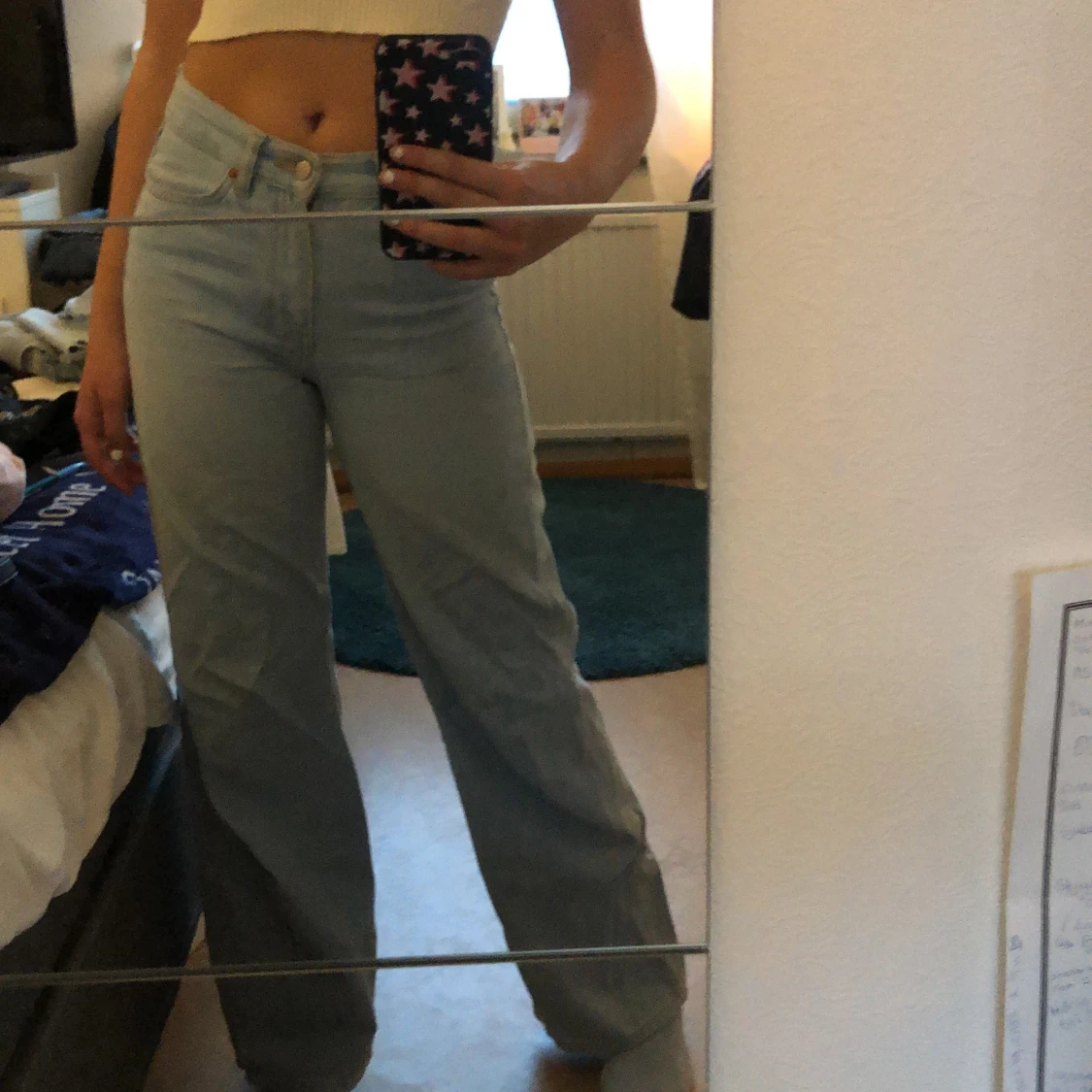 Wide jeans