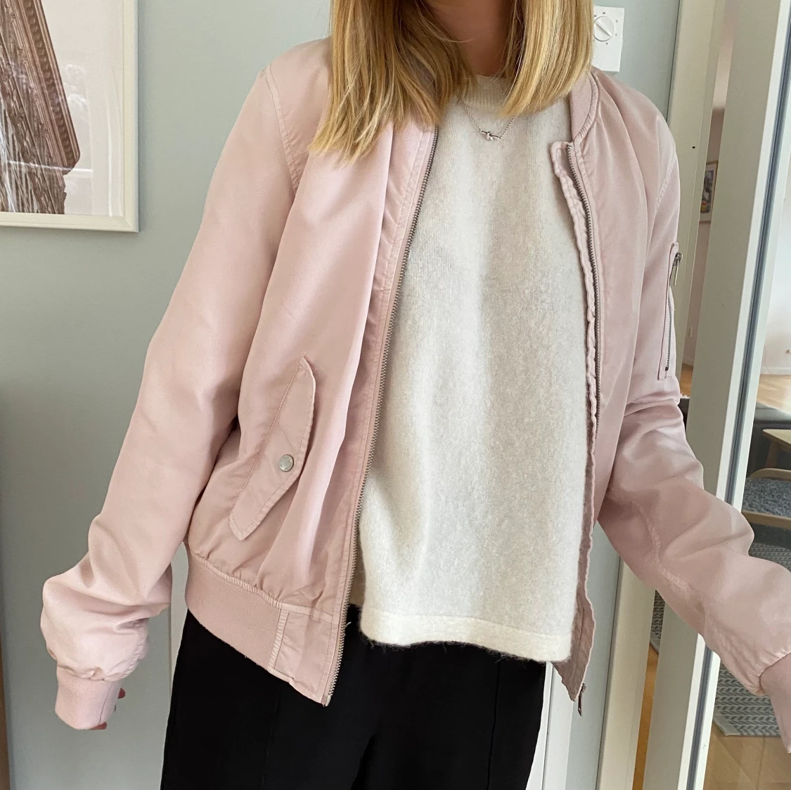 Ljusrosa jacka  - 90