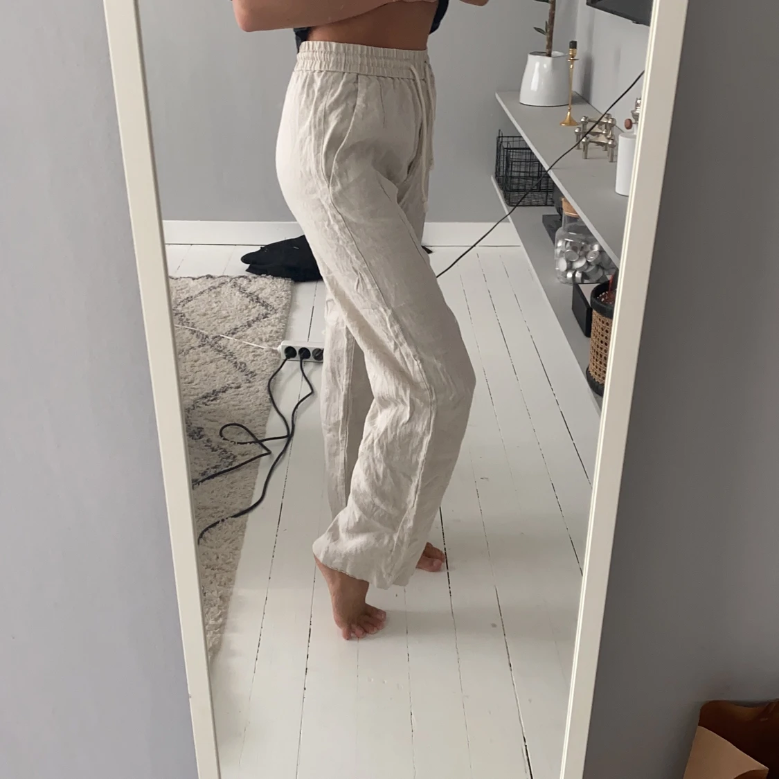 Linnebyxor Zara - 90