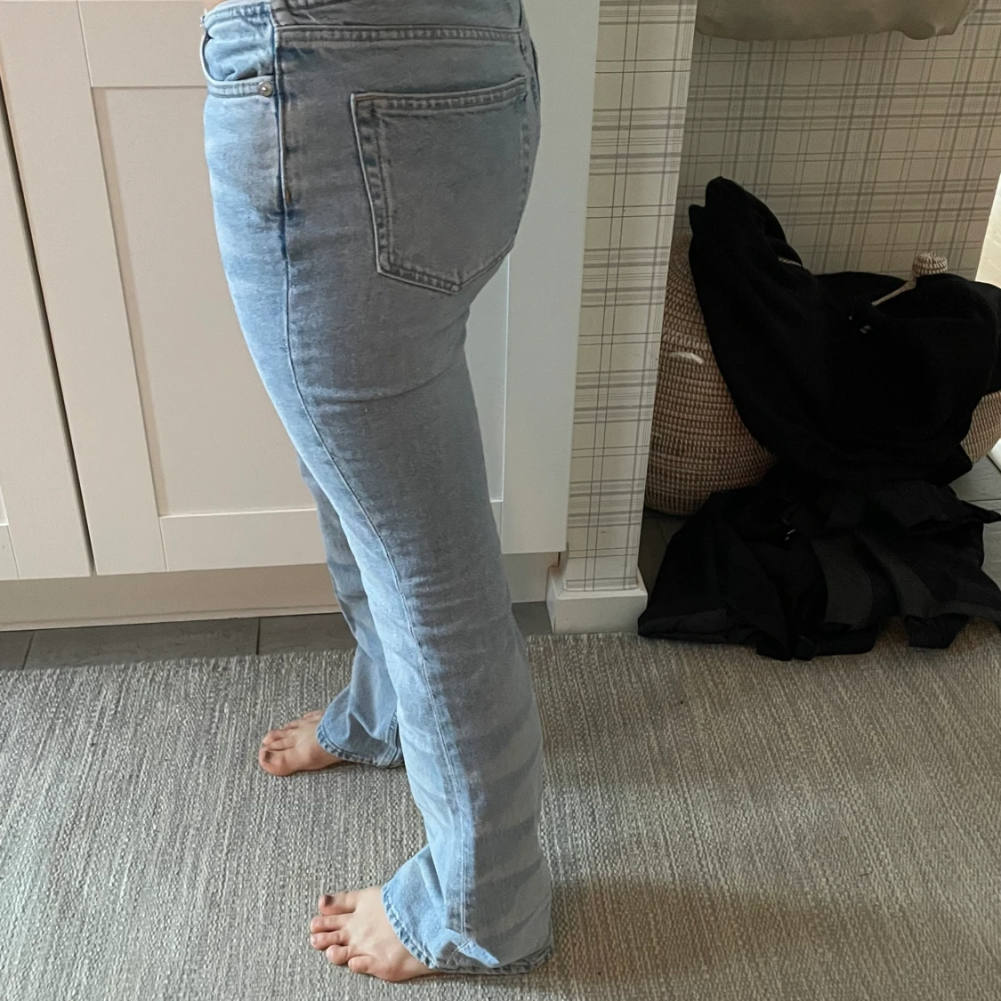 Lowwaist jeans trousers - weekday - 90