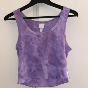 Topp - Lila tie dye topp/linne