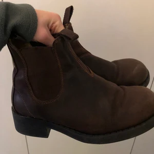 johnny bulls - skinn boots i brunt från johnny bulls