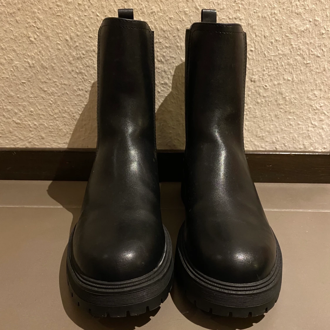 Svarta Chelseaboots stl. 41 - 90